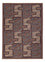 Kelim Teppich - Oriental - Soumak - 215 x 155 cm - dunkelbeige