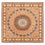 Perserteppich - Täbriz - Royal quadratisch - 200 x 200 cm - hellbeige
