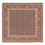 Perserteppich - Täbriz - Royal quadratisch - 203 x 200 cm - rost