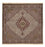 Perserteppich - Täbriz - Royal quadratisch - 205 x 202 cm - braun