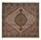 Perserteppich - Täbriz - Royal quadratisch - 203 x 200 cm - braun