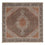 Perserteppich - Täbriz - Royal quadratisch - 203 x 203 cm - braun