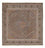 Perserteppich - Täbriz - Royal quadratisch - 212 x 198 cm - braun