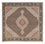 Perserteppich - Täbriz - Royal quadratisch - 204 x 200 cm - braun