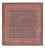 Perserteppich - Täbriz - Royal quadratisch - 210 x 200 cm - hellrot
