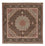 Perserteppich - Täbriz - Royal quadratisch - 203 x 202 cm - braun