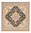 Perserteppich - Täbriz - Royal quadratisch - 203 x 198 cm - mehrfarbig