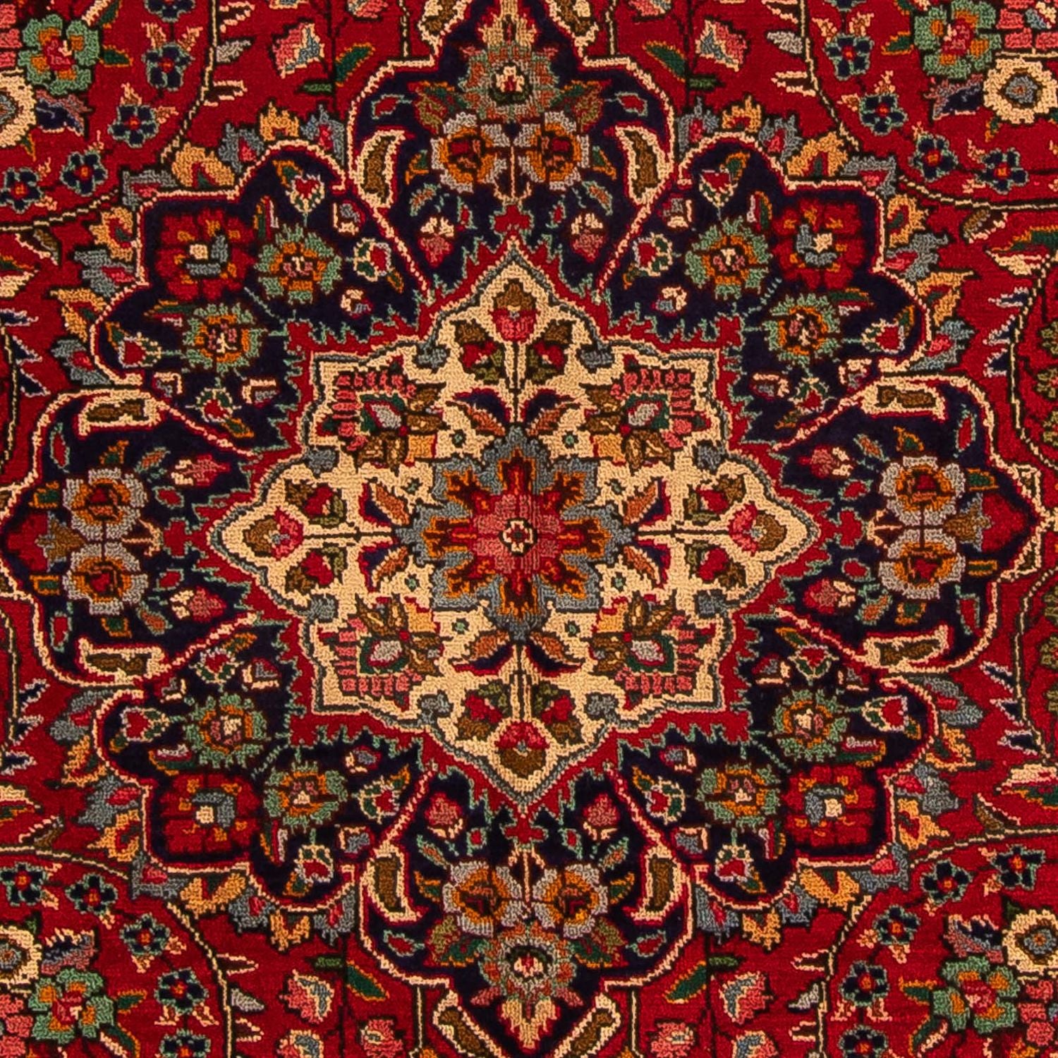 Perserteppich - Täbriz 314 x 203 cm - dunkelrot