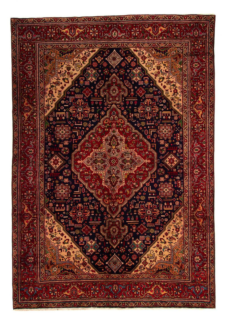 Perserteppich - Täbriz 297 x 197 cm - dunkelblau