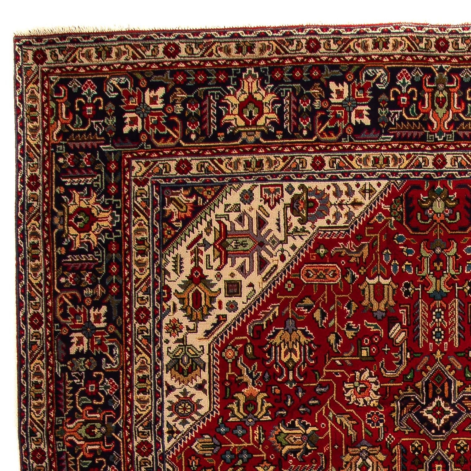 Perserteppich - Täbriz 305 x 195 cm - dunkelrot