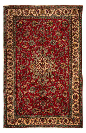 Perserteppich - Täbriz 305 x 200 cm - dunkelrot