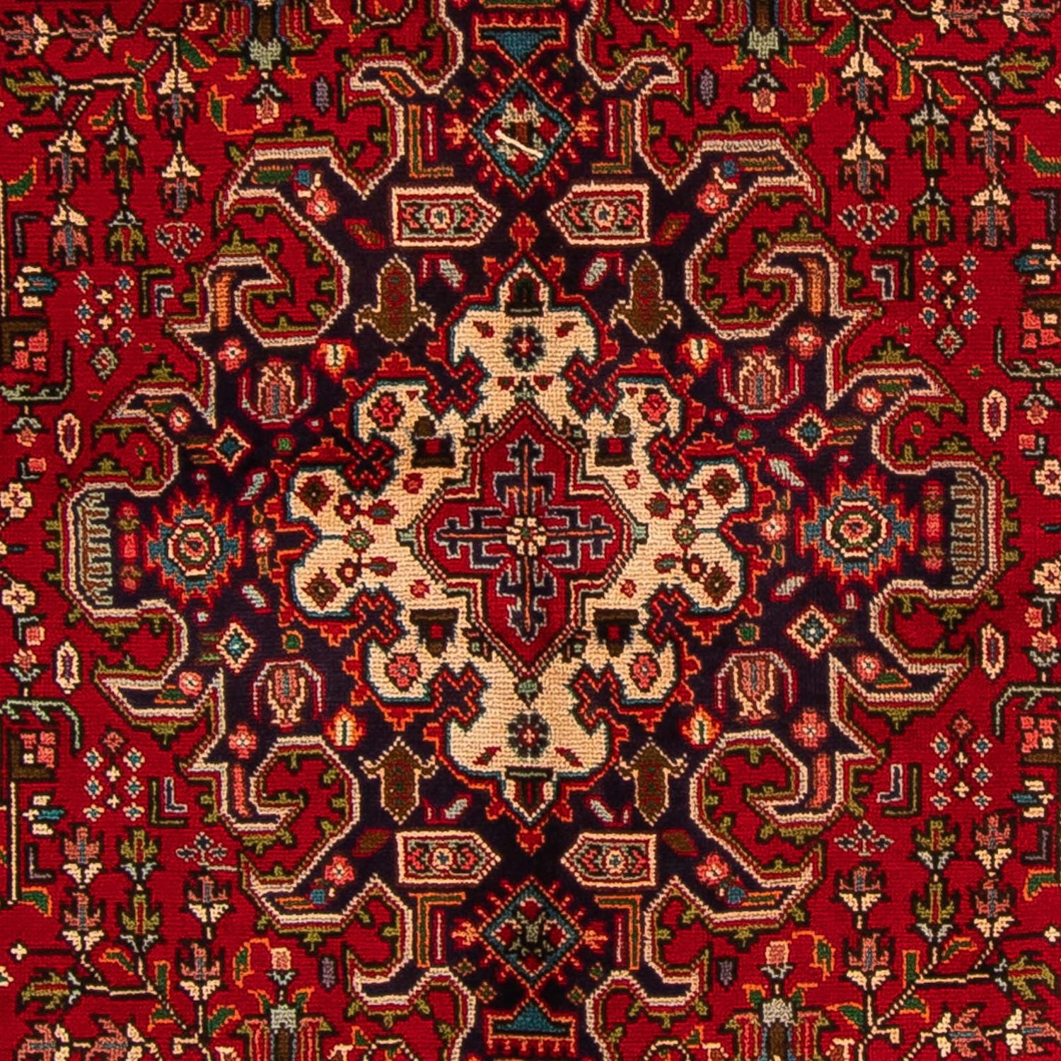 Perserteppich - Täbriz 295 x 195 cm - dunkelrot