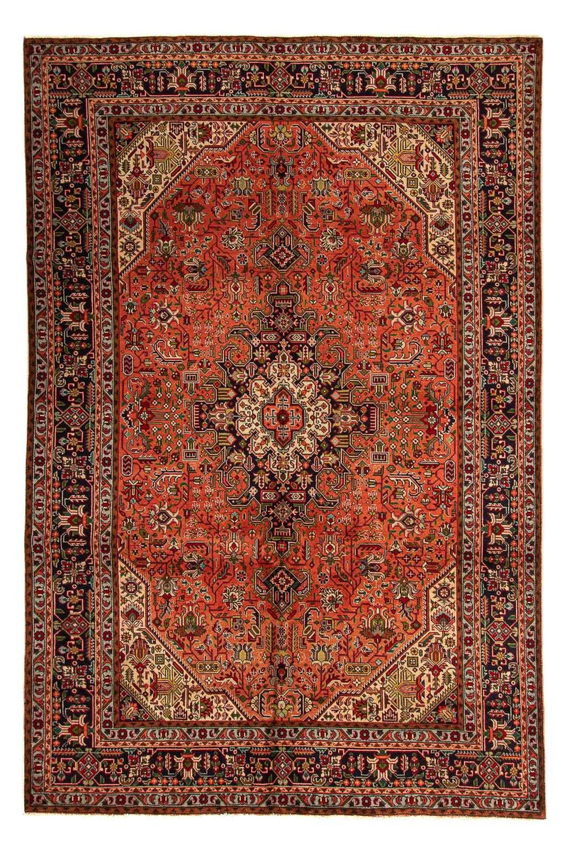 Perserteppich - Täbriz 295 x 195 cm - hellrot