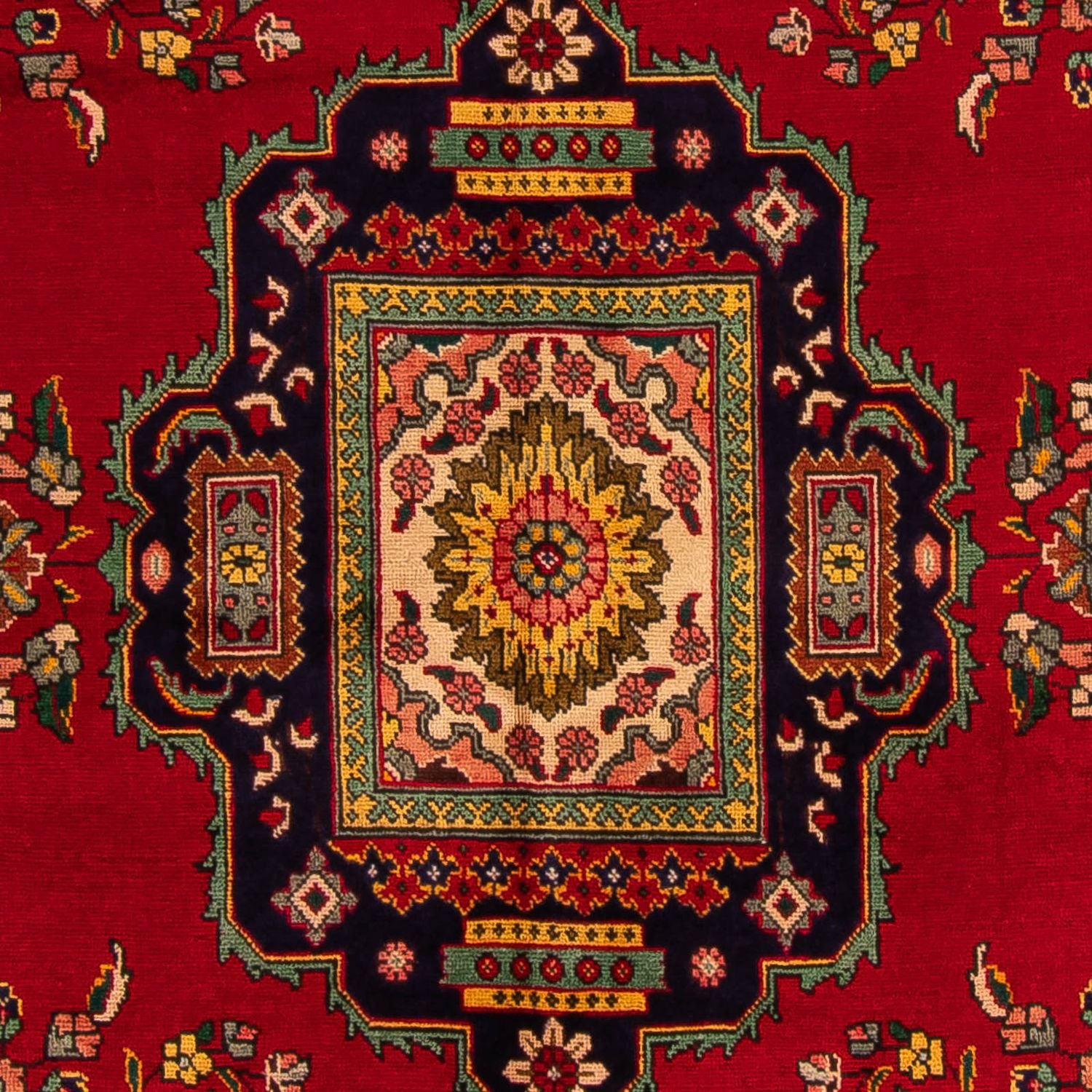 Perserteppich - Täbriz 297 x 197 cm - dunkelrot
