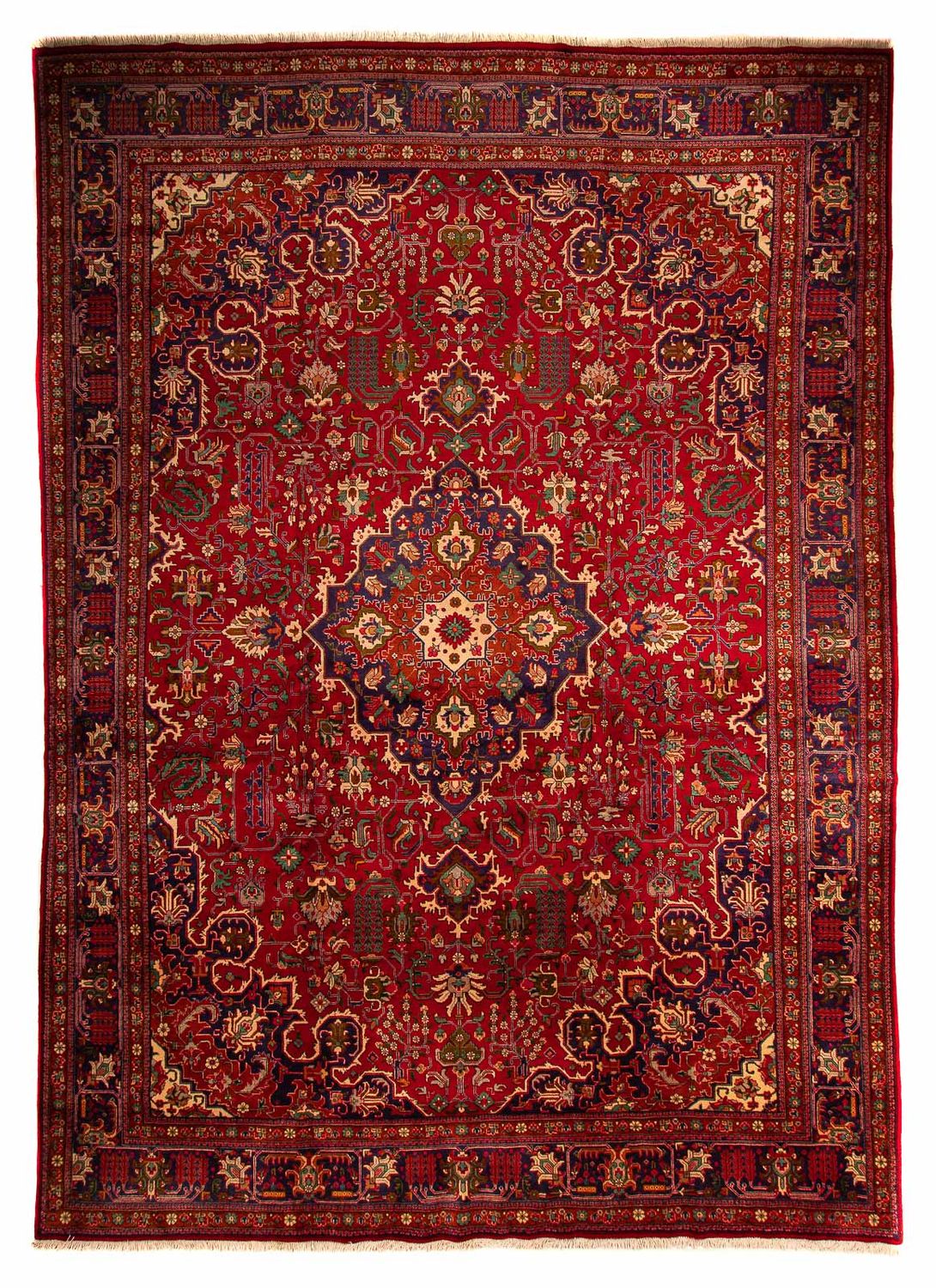 Perserteppich - Täbriz 400 x 288 cm - hellrot
