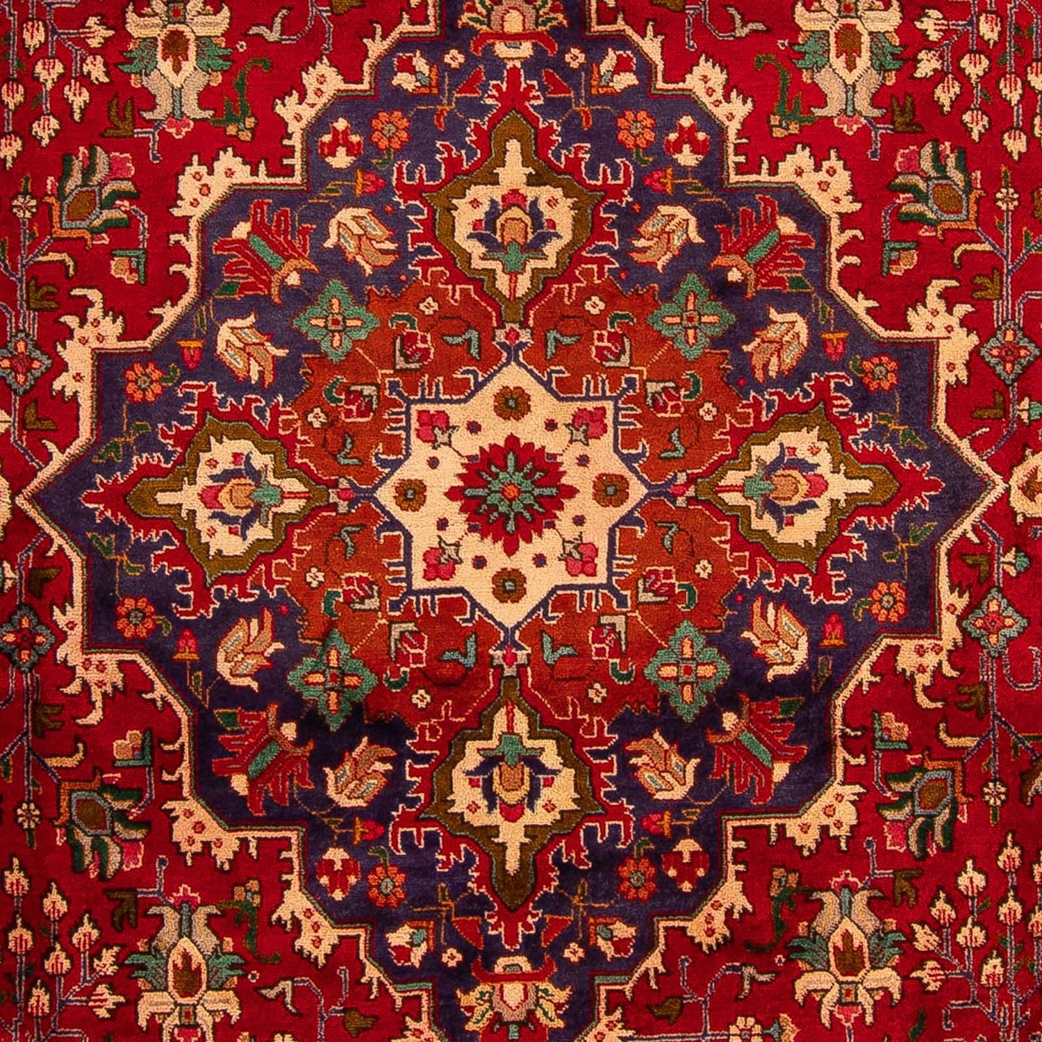 Perserteppich - Täbriz 400 x 288 cm - hellrot