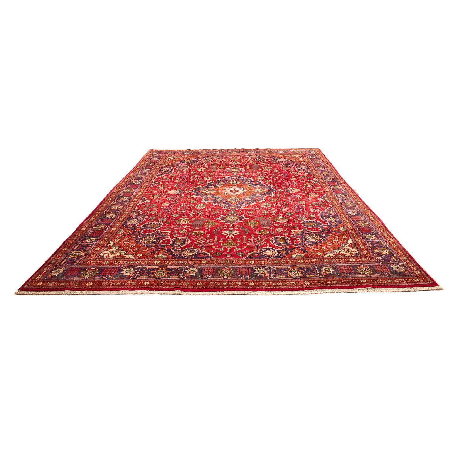 Perserteppich - Täbriz 400 x 288 cm - hellrot
