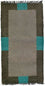 Nepal Teppich 140 x 70 cm - grau