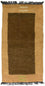 Nepal Teppich 140 x 70 cm - braun