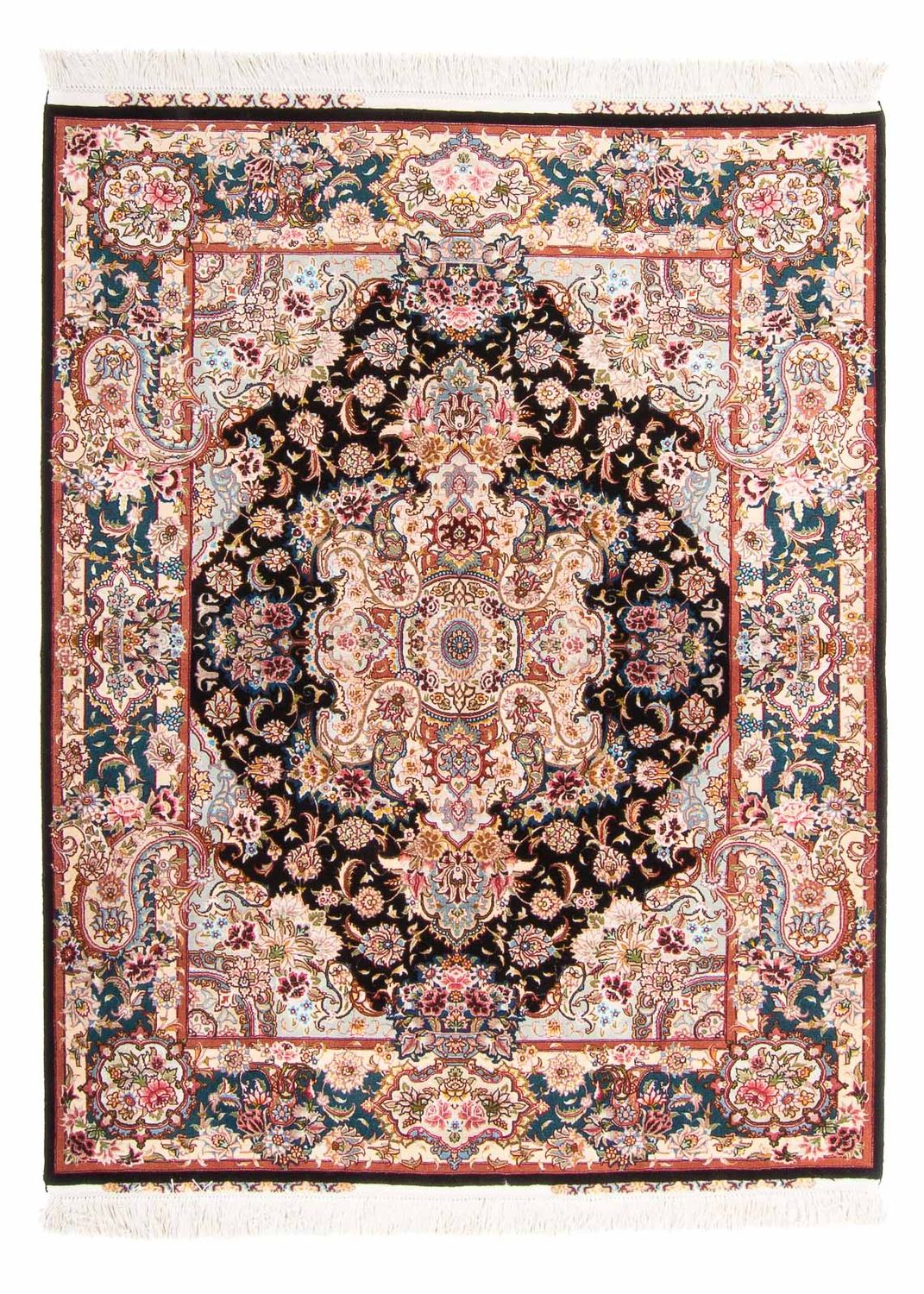 Perserteppich - Täbriz - Royal 200 x 150 cm Teppichbrücke