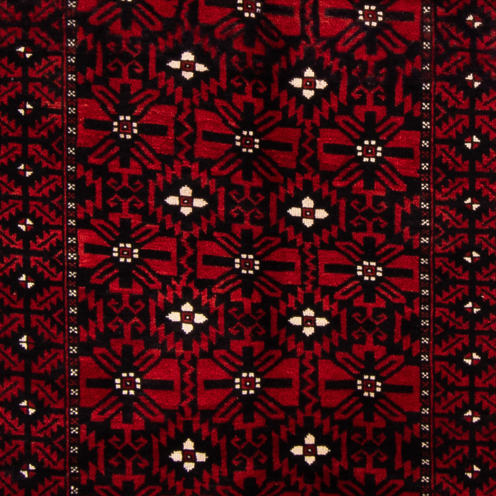 Perserteppich - Nomadic - 304 x 150 cm - rot