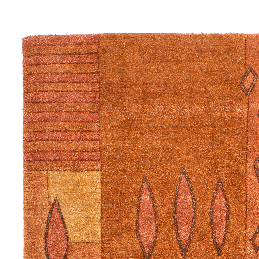 Nepal Teppich - 183 x 120 cm - braun