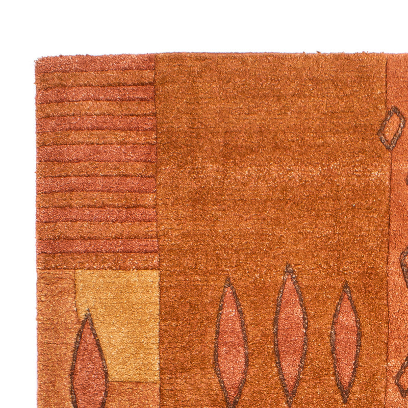 Nepal Teppich - 183 x 120 cm - braun