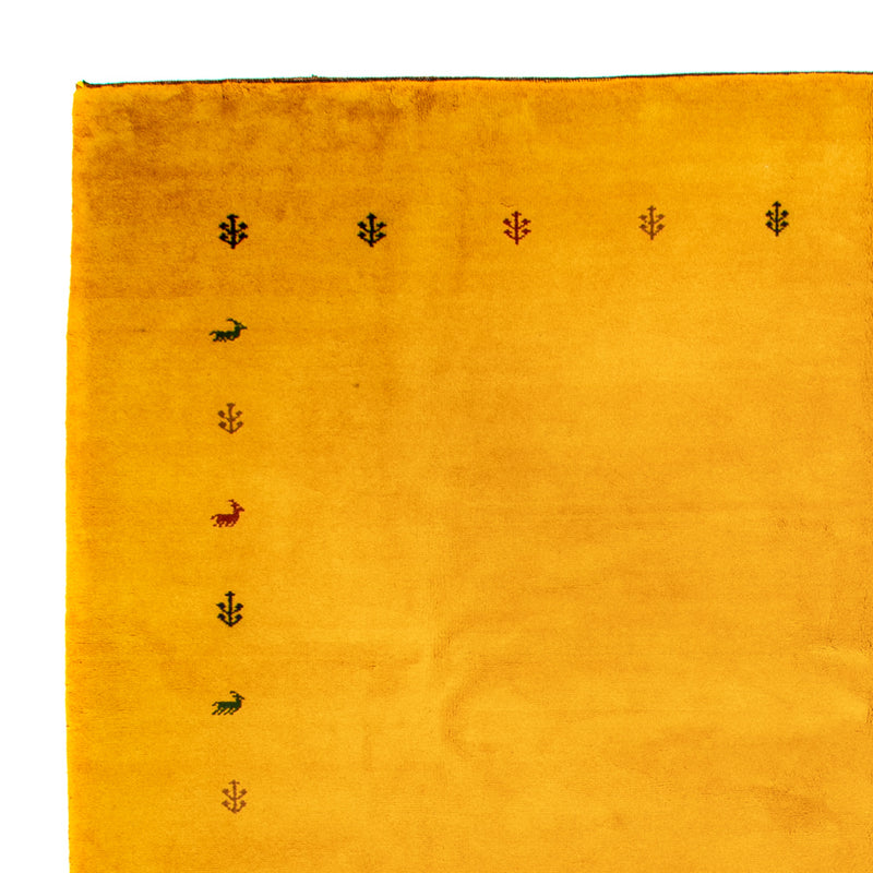 Gabbeh Teppich - Indus - 388 x 299 cm - gelb
