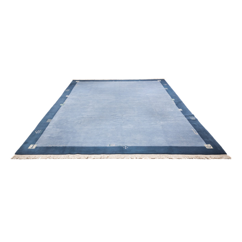 Nepal Teppich - 401 x 300 cm - blau