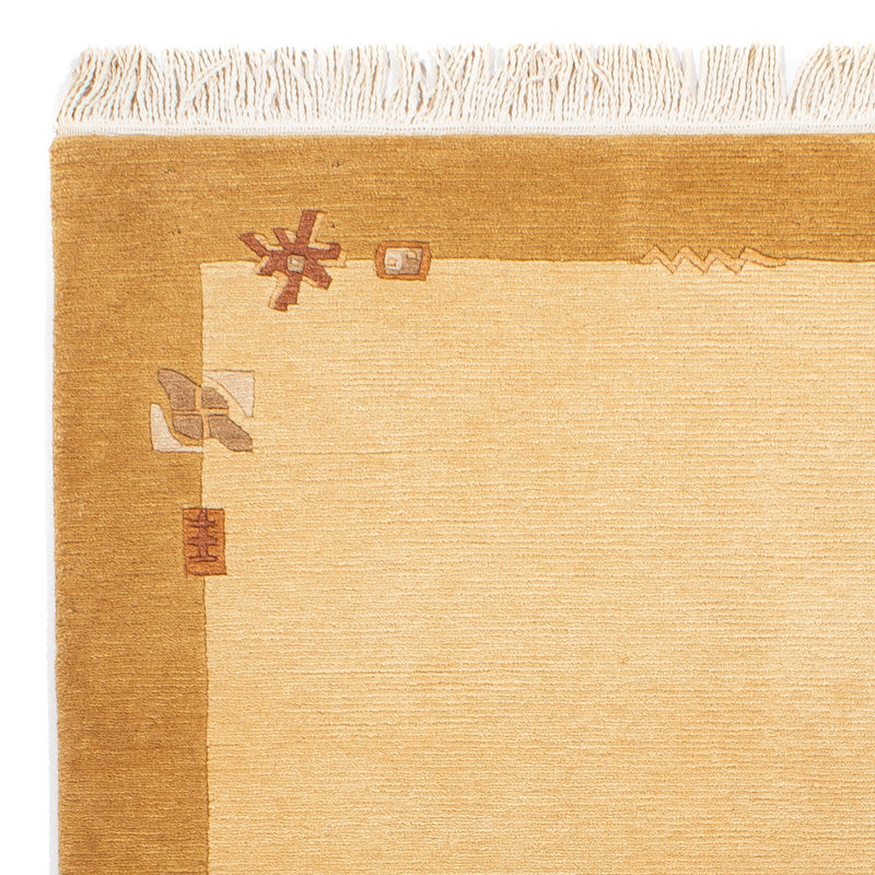 Nepal Teppich - Royal - 162 x 94 cm - beige