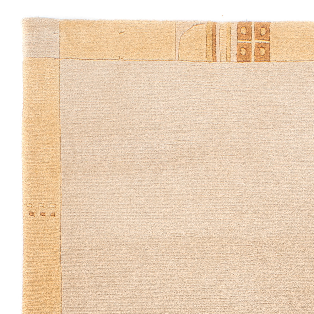 Nepal Teppich - Royal - 152 x 81 cm - beige
