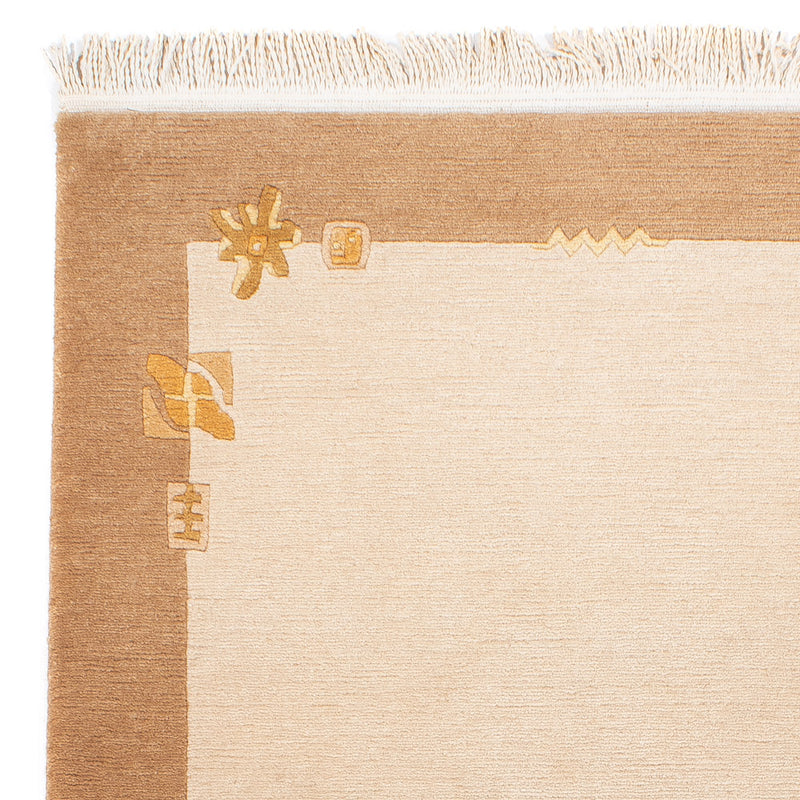 Nepal Teppich - Royal - 162 x 94 cm - beige