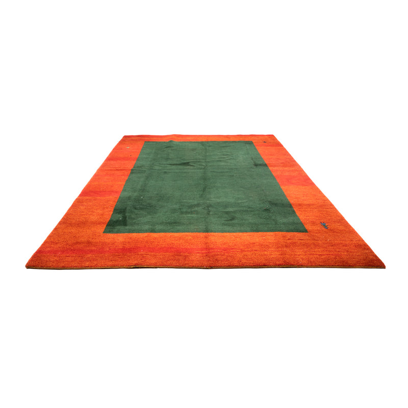 Gabbeh Teppich - Indus - 390 x 289 cm - grün