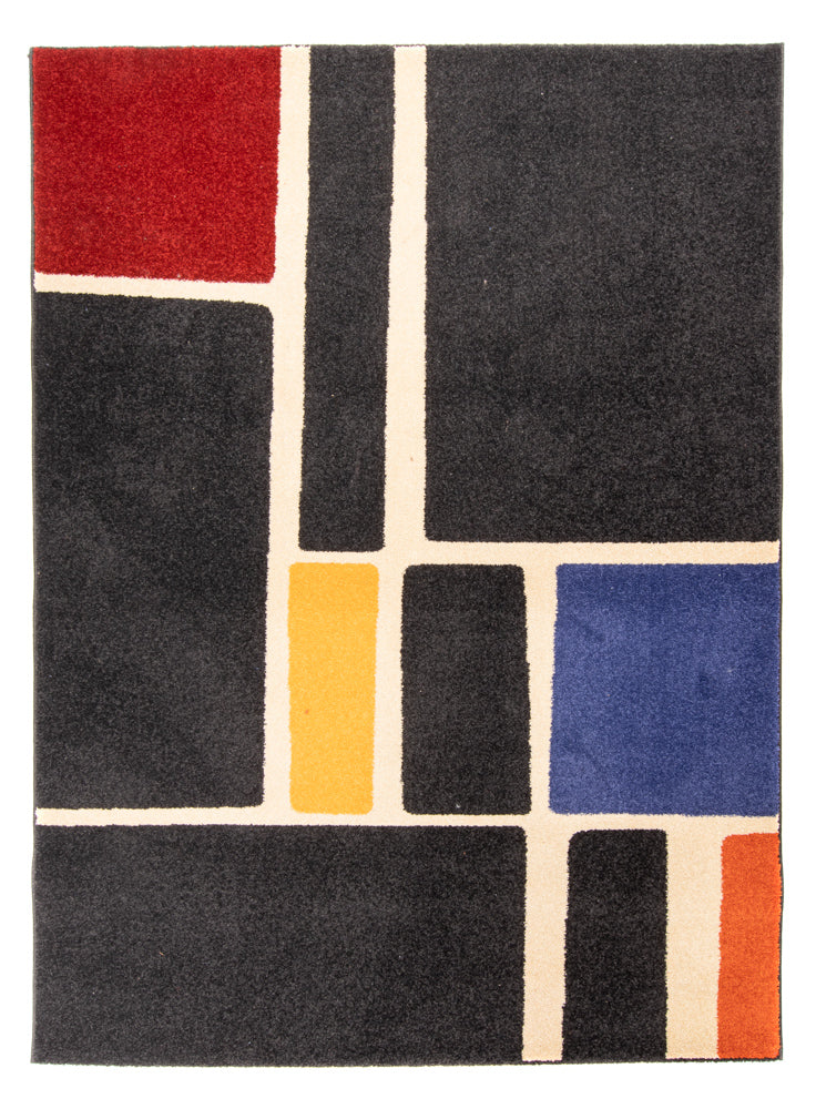 Moderner Teppich - 230 x 160 cm - dunkelbeige