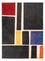 Moderner Teppich - 230 x 160 cm - dunkelbeige