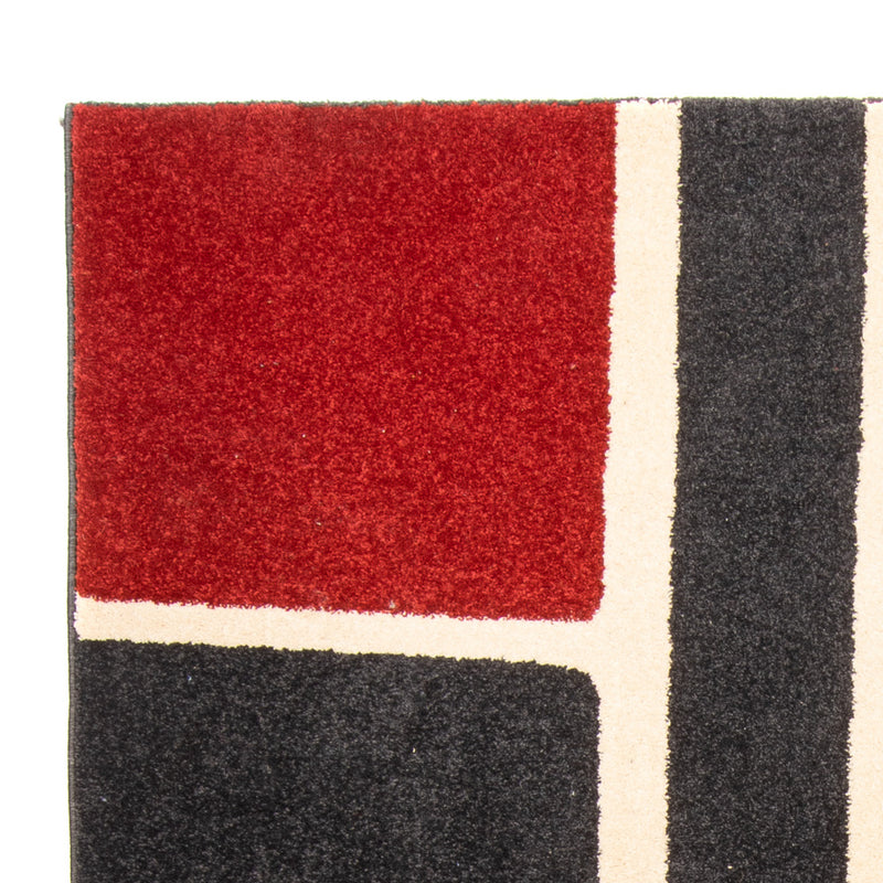 Moderner Teppich - 230 x 160 cm - dunkelbeige