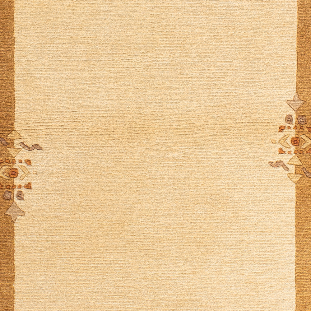 Nepal Teppich - Royal - 141 x 72 cm - beige
