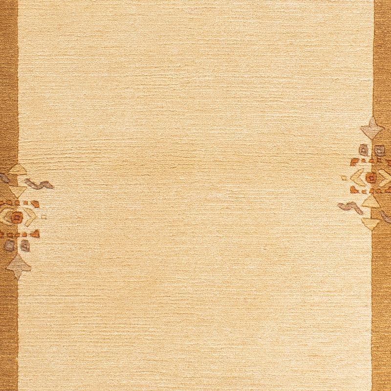 Nepal Teppich - Royal - 141 x 72 cm - beige