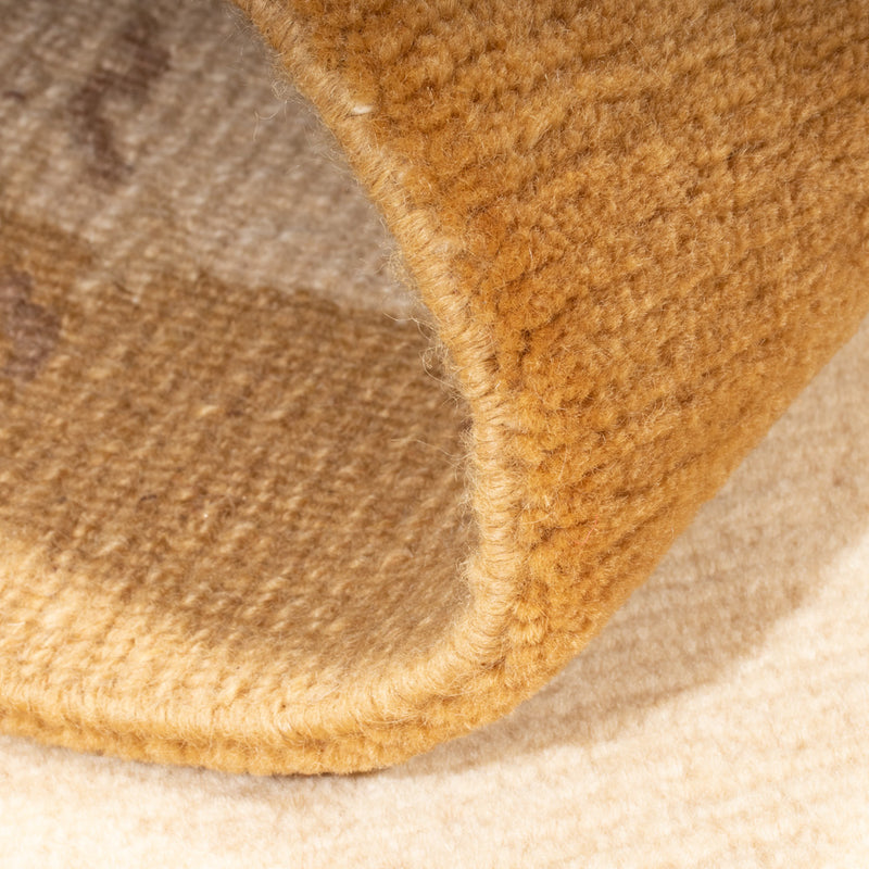 Nepal Teppich - Royal - 141 x 72 cm - beige