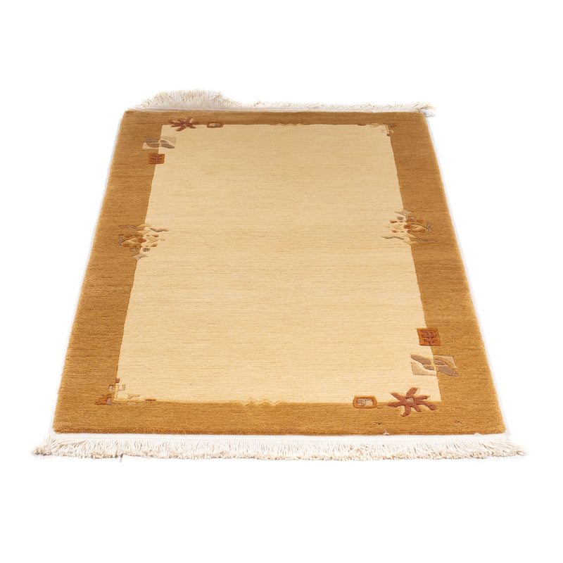 Nepal Teppich - Royal - 141 x 72 cm - beige