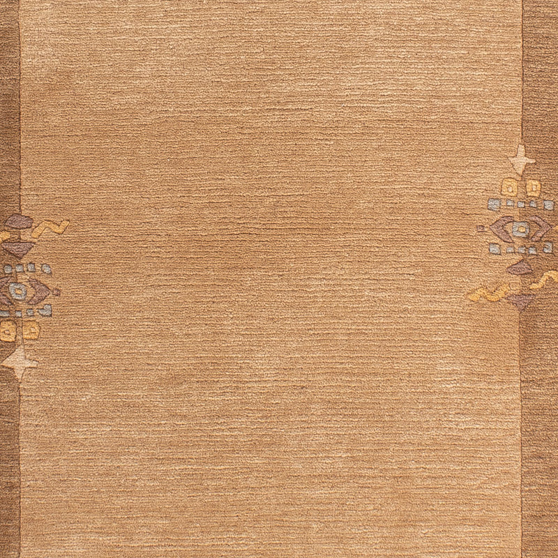 Nepal Teppich - Royal - 143 x 71 cm - hellbraun