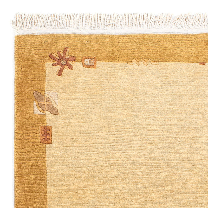 Nepal Teppich - Royal - 141 x 74 cm - beige