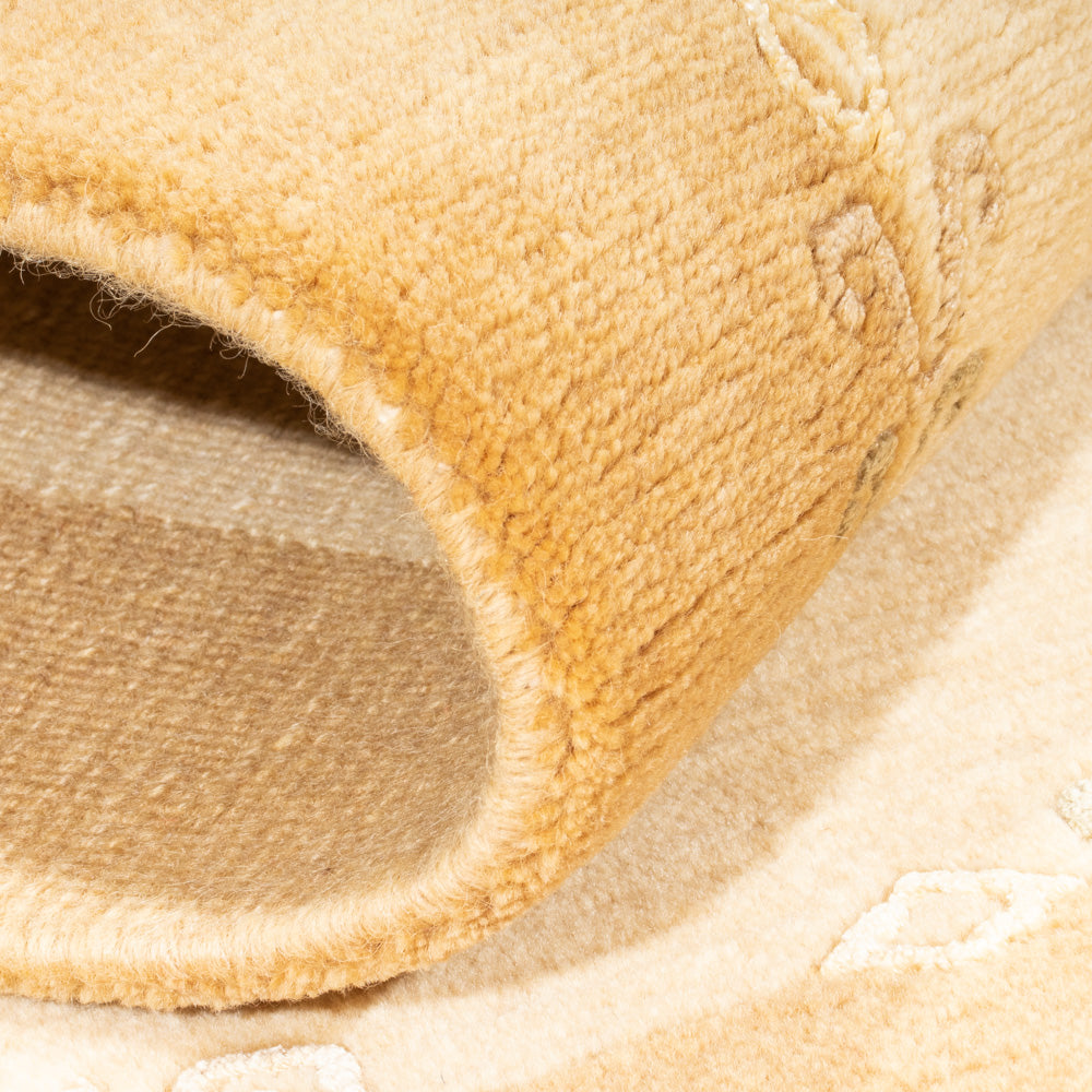 Nepal Teppich - Royal - 140 x 70 cm - beige