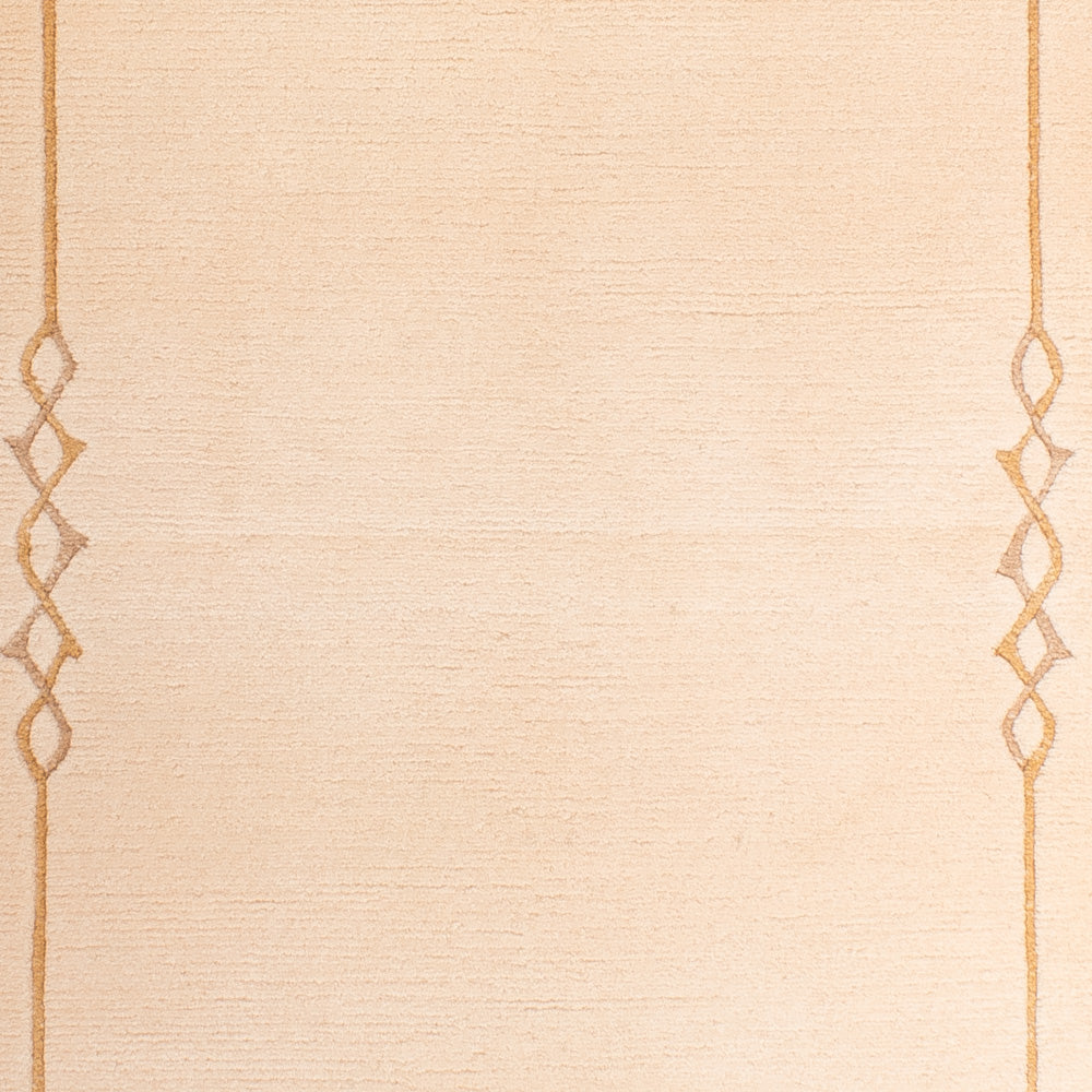 Nepal Teppich - Royal - 141 x 72 cm - beige