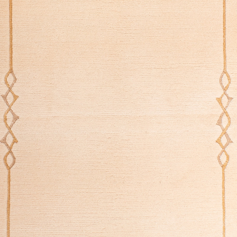 Nepal Teppich - Royal - 141 x 72 cm - beige