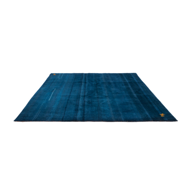 Gabbeh Teppich - Indus quadratisch  - 255 x 250 cm - blau