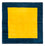 Gabbeh Teppich - Indus quadratisch  - 252 x 247 cm - gelb