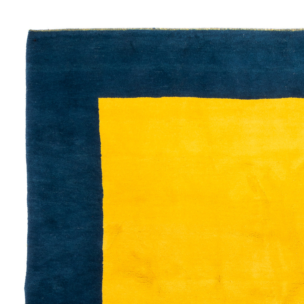 Gabbeh Teppich - Indus quadratisch  - 252 x 247 cm - gelb