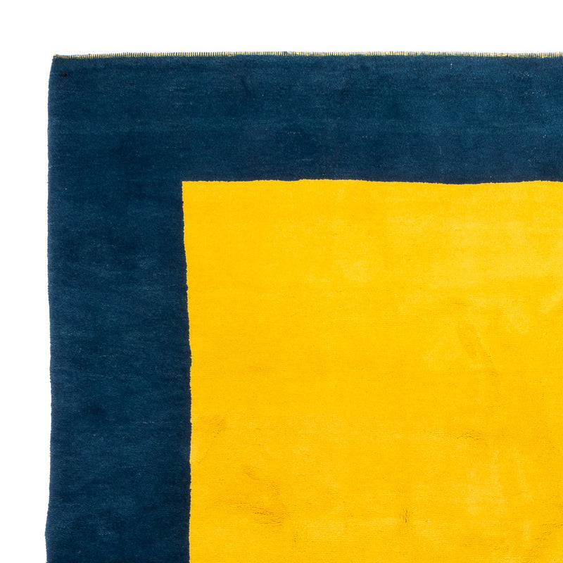 Gabbeh Teppich - Indus quadratisch  - 252 x 247 cm - gelb