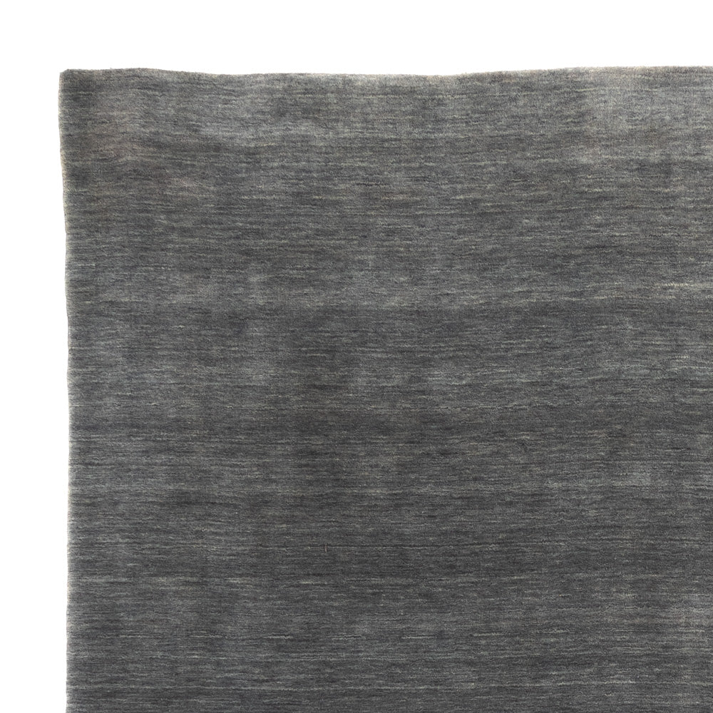 Gabbeh Teppich - Loribaft Softy quadratisch  - 250 x 250 cm - grau
